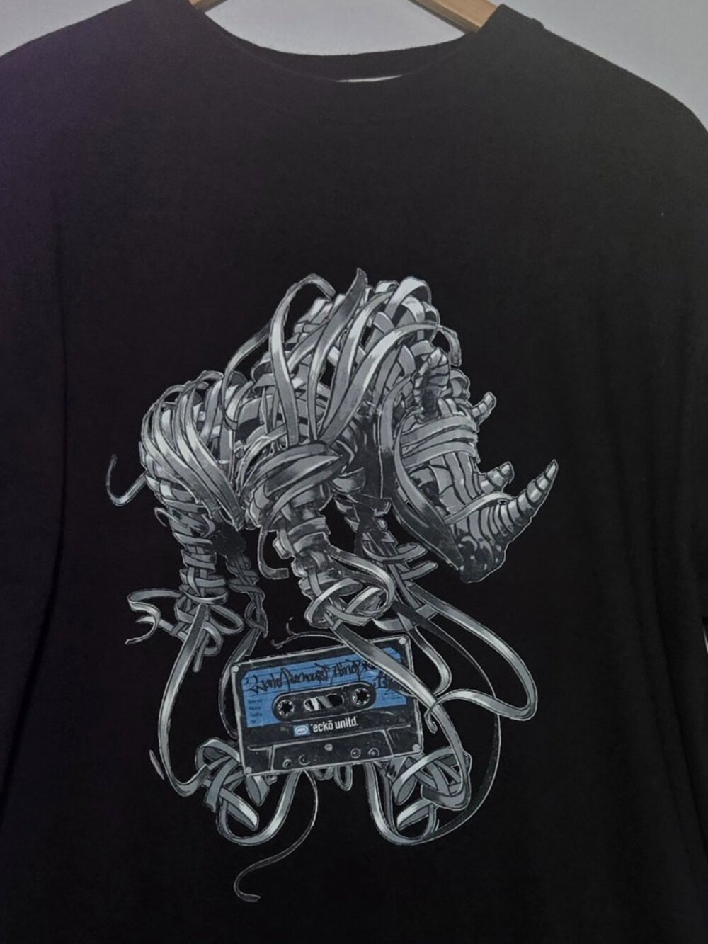 ECKO Unltd. Rhino cassette tape T-shirt